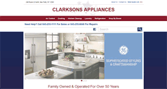 Desktop Screenshot of clarksonsappliance.com